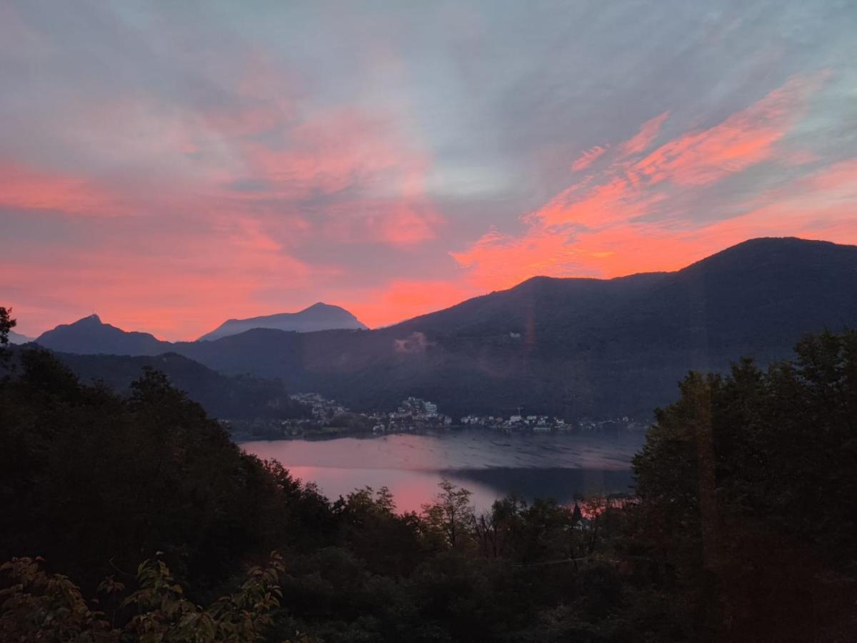 Bed and Breakfast La Finestra Sul Lago Brusimpiano Zewnętrze zdjęcie