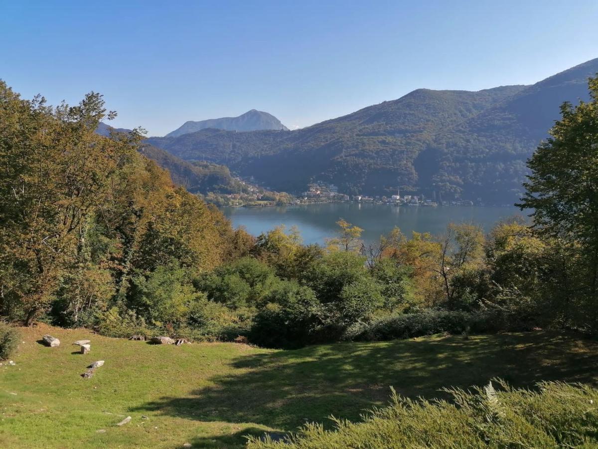 Bed and Breakfast La Finestra Sul Lago Brusimpiano Zewnętrze zdjęcie