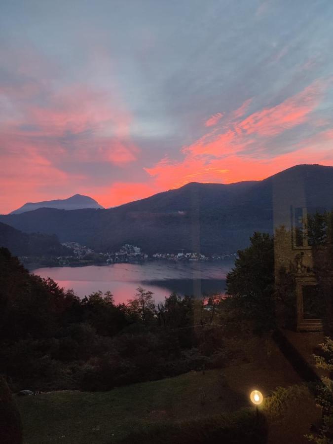 Bed and Breakfast La Finestra Sul Lago Brusimpiano Zewnętrze zdjęcie